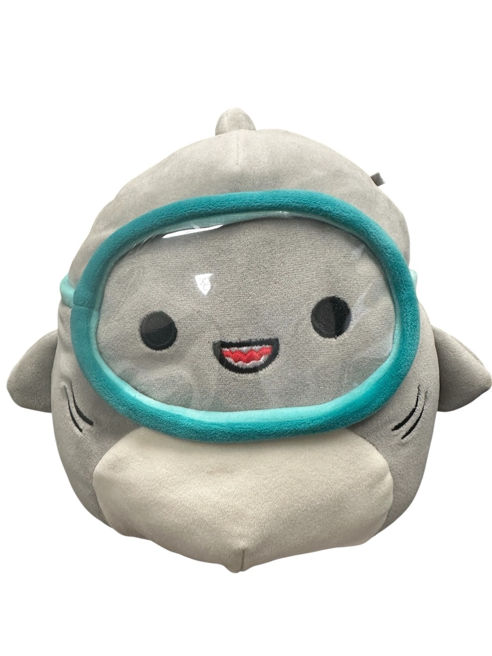 Squishmallows Gordon The Scuba Shark 7" / 18cm With Goggles Kelly Toy Plush